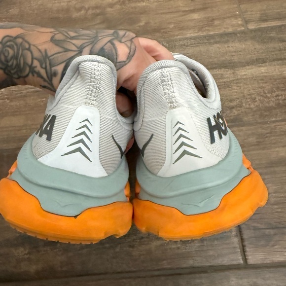 Hoka Clifton Edge Men’s Running Shoes Nimbus Cloud /Lunar Rock - Picture 9 of 11